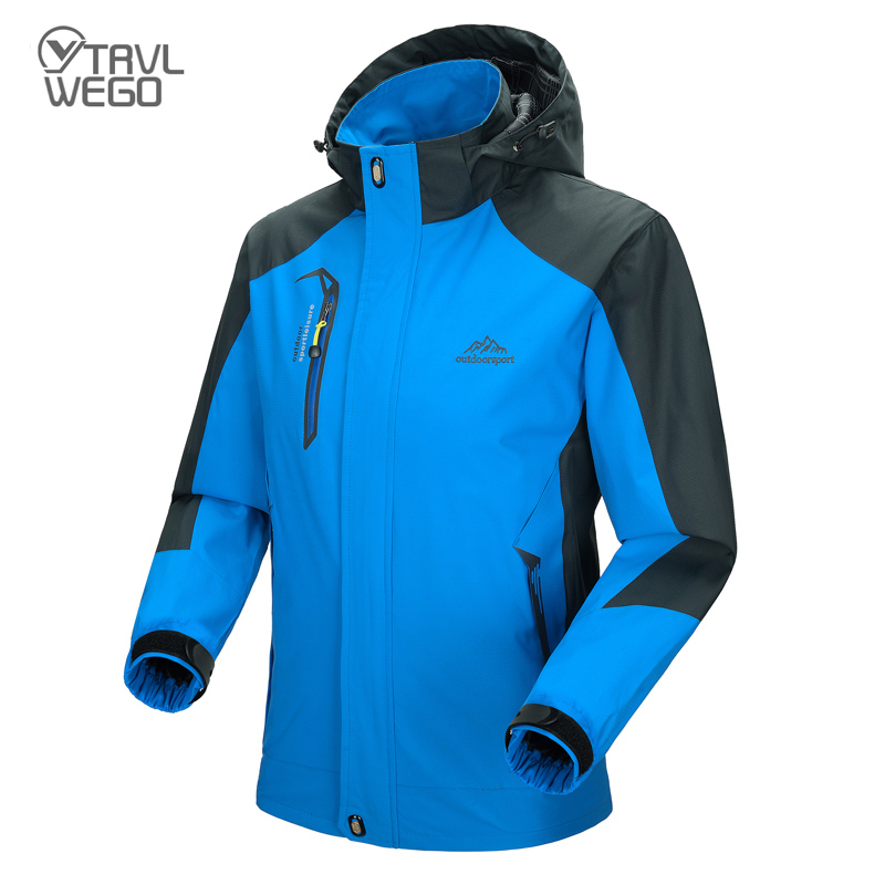 Outdoor Sport Waterproof Jacket - Осенняя походная куртка TRVLWEGO, мужское пальто,