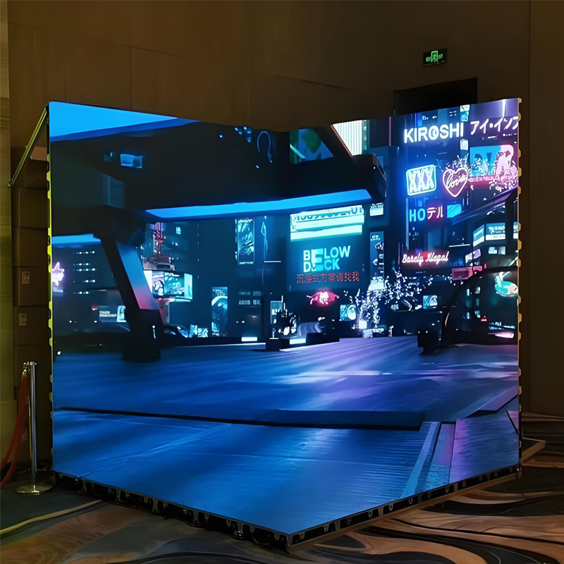 Outdoor Sport Background - Наружный рекламный LED-экран 3D для сцены,