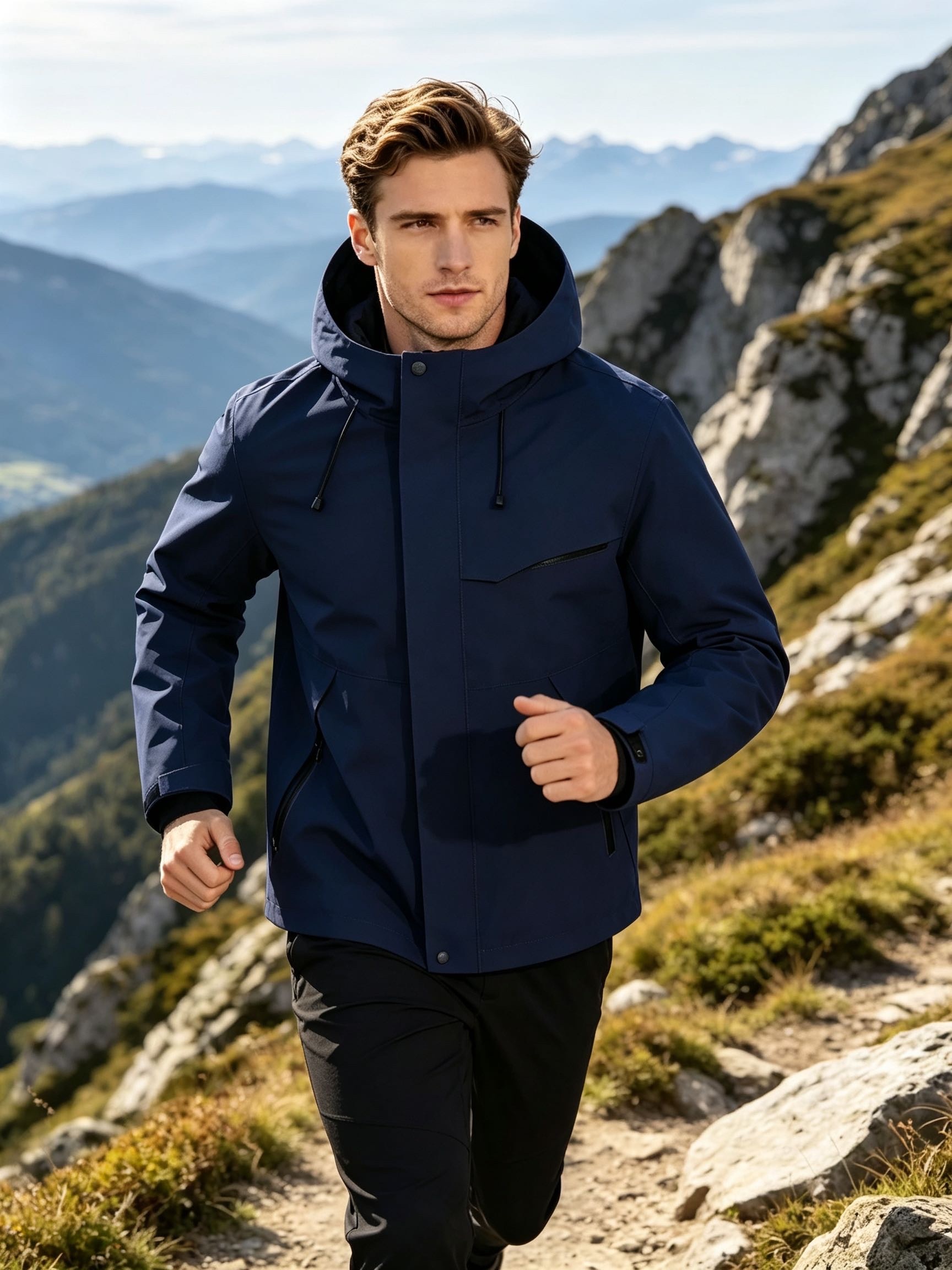 Outdoor Sport Climbing Gear - Новые осенне-зимние мужские спортивные куртки, одежда