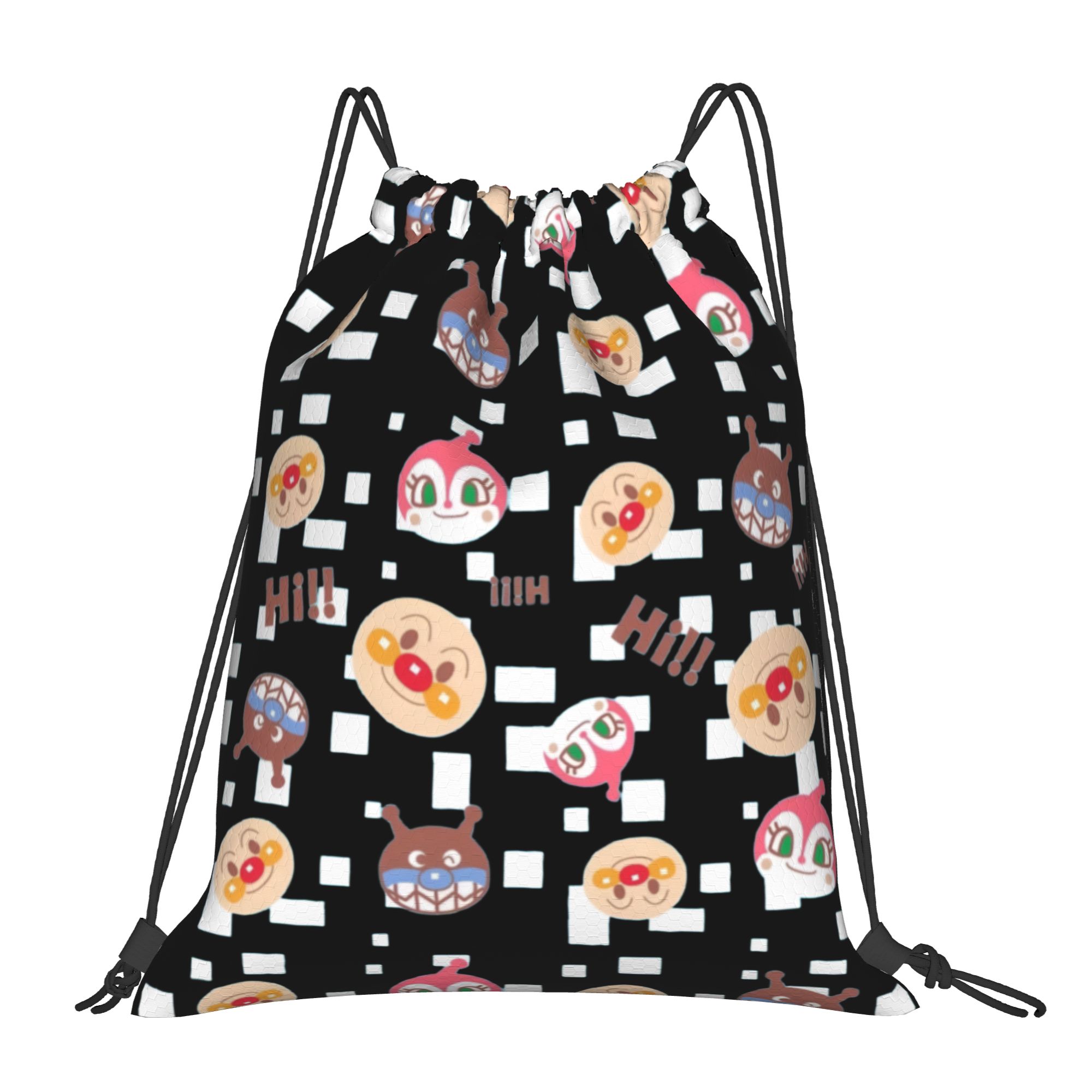 Outdoor Sport Backpack - Рюкзаки-мешки на шнурке с изображением Аньпанмана