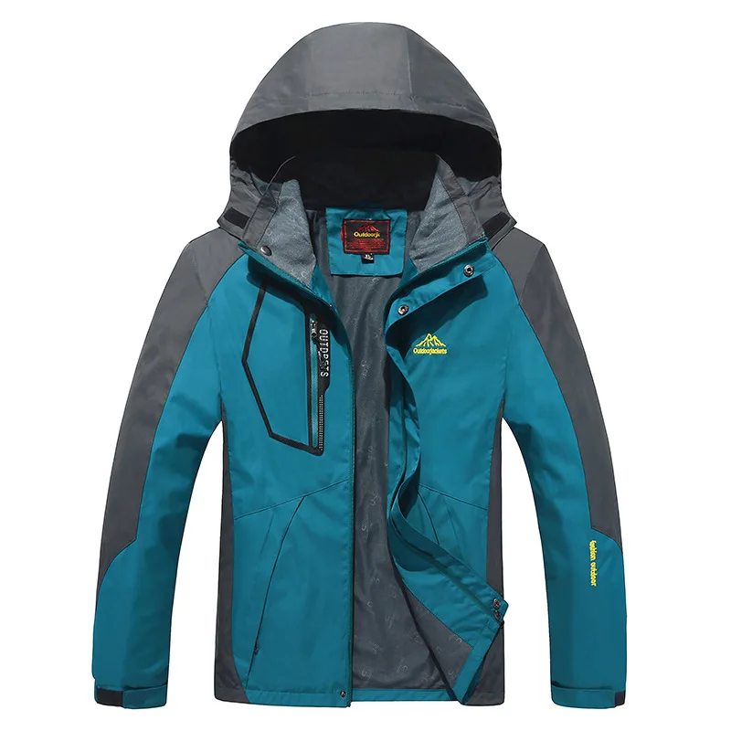 Outdoor Sport Waterproof Jacket - 8XL весенне-осенняя куртка для женщин и