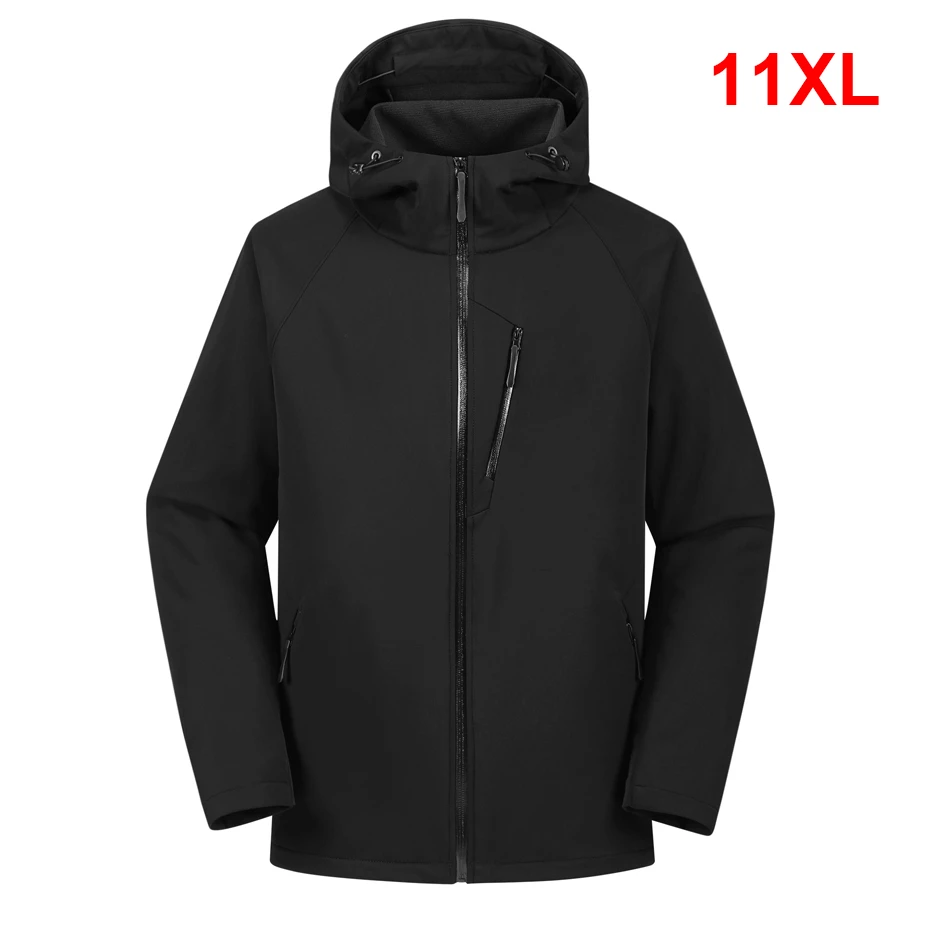 Outdoor Sport Waterproof Jacket - 11XL 10XL плюс размер ветровка куртка