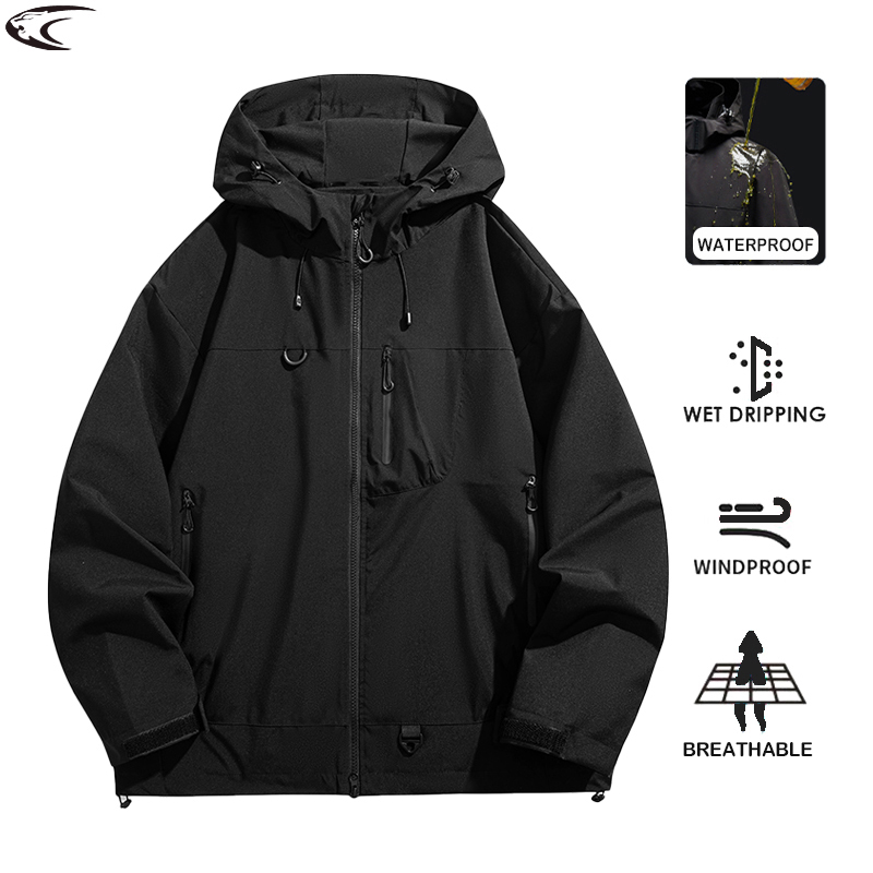 Outdoor Sport Waterproof Jacket - LNGXO Водонепроницаемая ветровка унисекс для активного