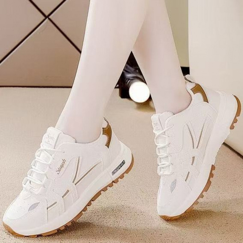 Женские модные белые повседнев – обзор и цена Outdoor Sports Shoes