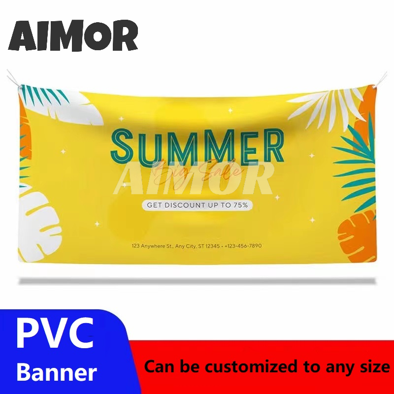 Рекламный гибкий баннер AIMOR  – обзор и цена Outdoor Sport Background