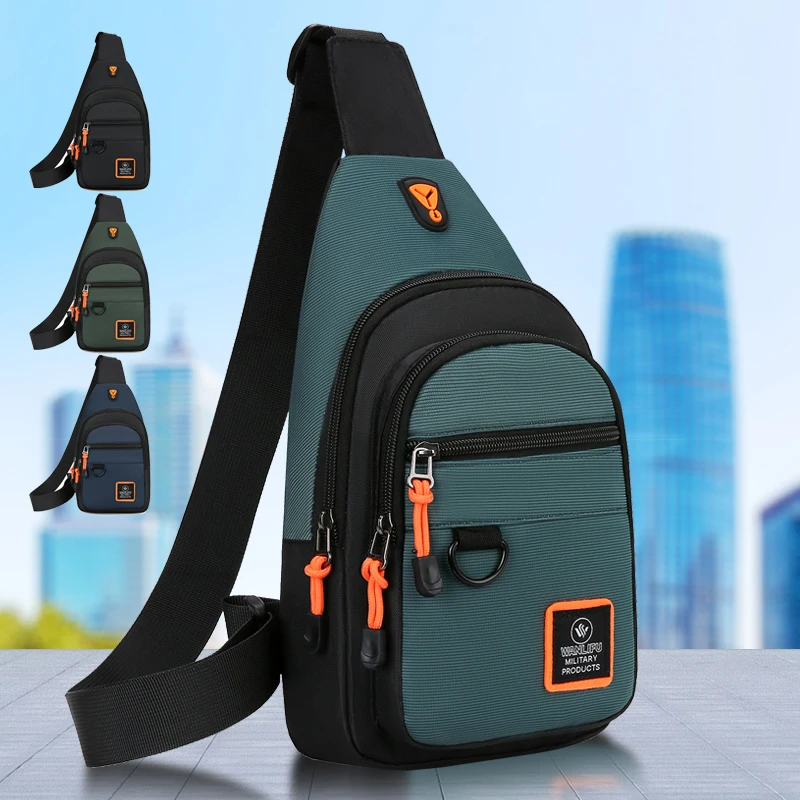 НОВАЯ Мужская нагрудная сумка, – обзор и цена Outdoor Sport Backpack