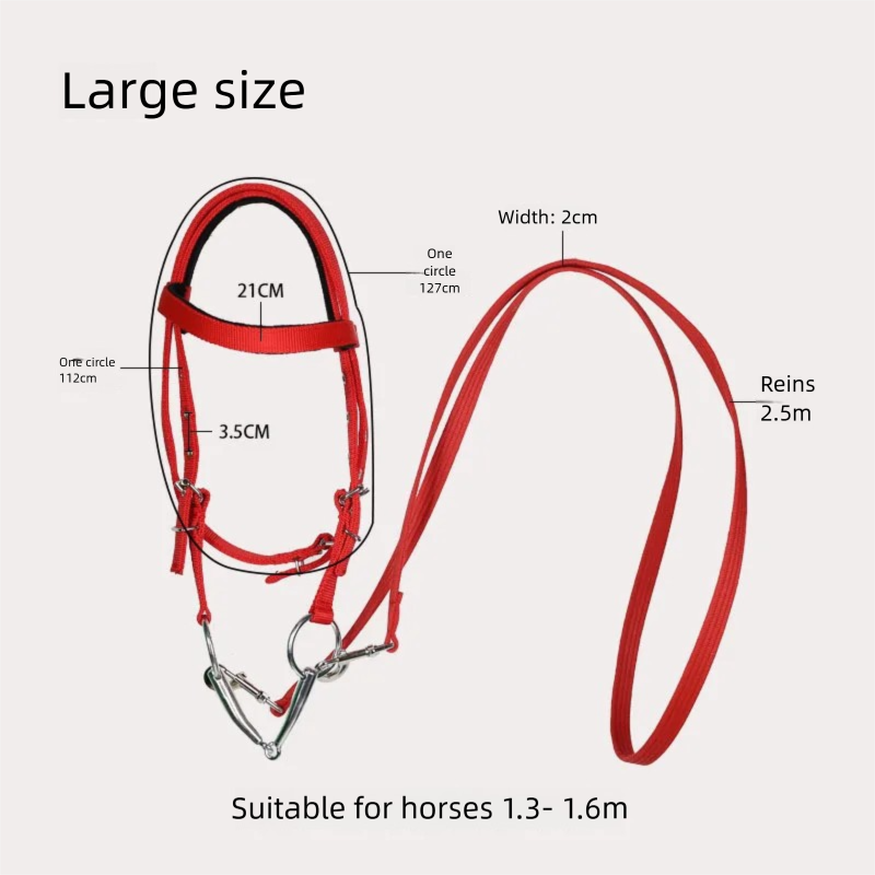 Оголовье для лошади с поводком – обзор и цена Headcollar Rope Set