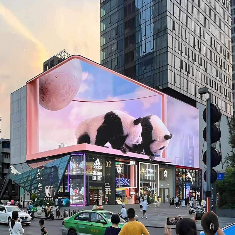 Наружный рекламный LED-экран 3 – обзор и цена Outdoor Sport Background