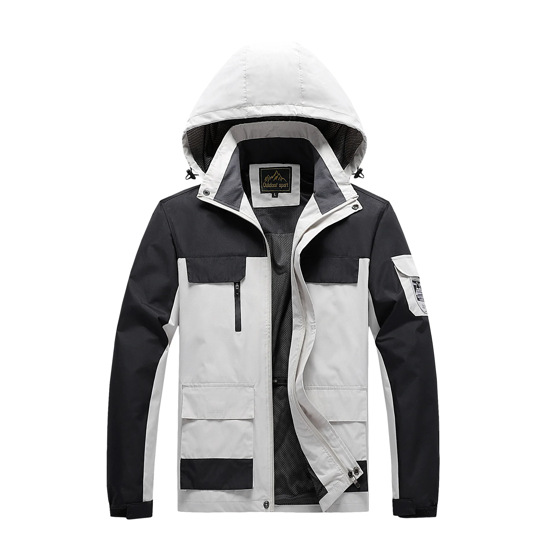 8XL весенне-осенняя куртка для – обзор и цена Outdoor Sport Waterproof Jacket
