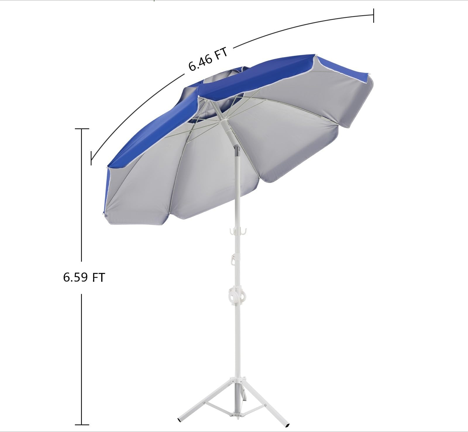 Портативный зонт 6,5 футов с п – обзор и цена Outdoor Sports Umbrella